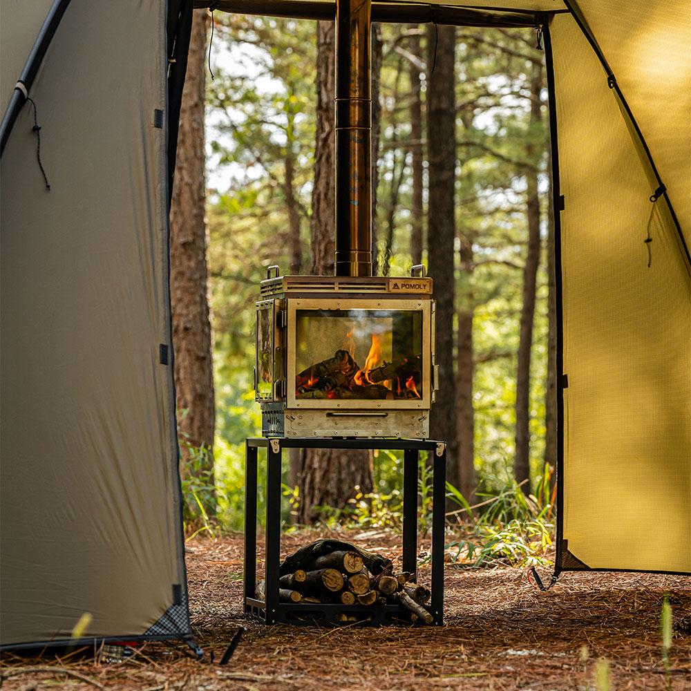Cube 4 | Outdoor Wood Stove | POMOLY New Arrival 2025