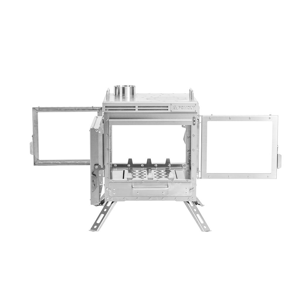 Cube 4 | Outdoor Wood Stove | POMOLY New Arrival 2025