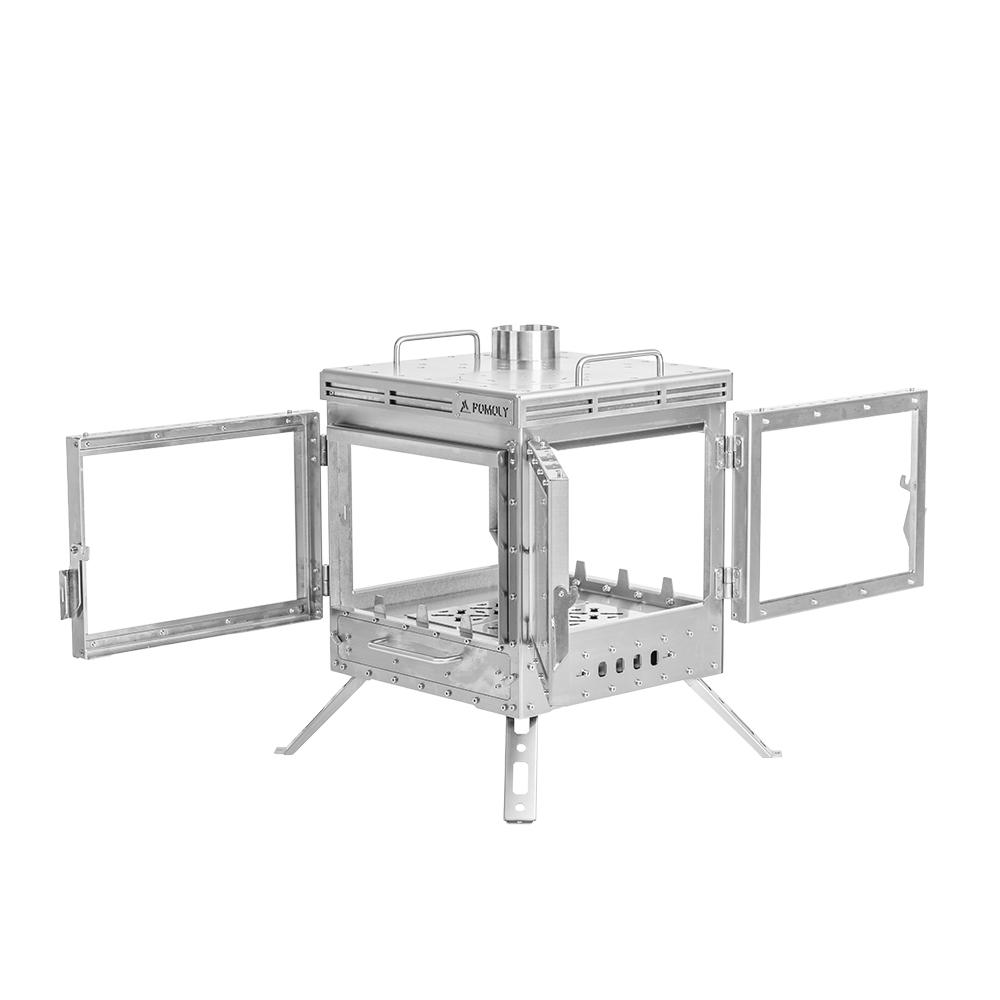 Cube 4 | Outdoor Wood Stove | POMOLY New Arrival 2025