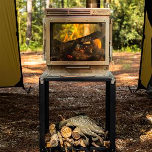 Cube 4 | Outdoor Wood Stove | POMOLY New Arrival 2025