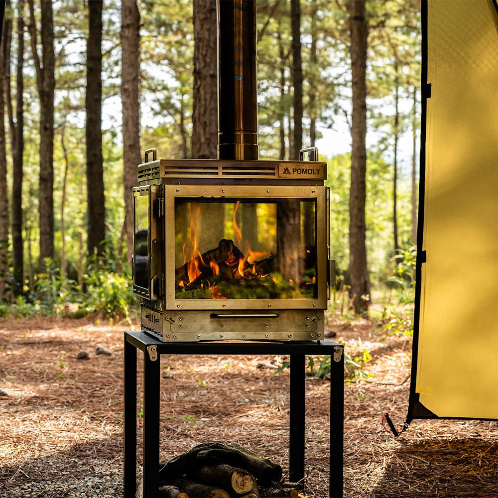 Cube 4 | Outdoor Wood Stove | POMOLY New Arrival 2025