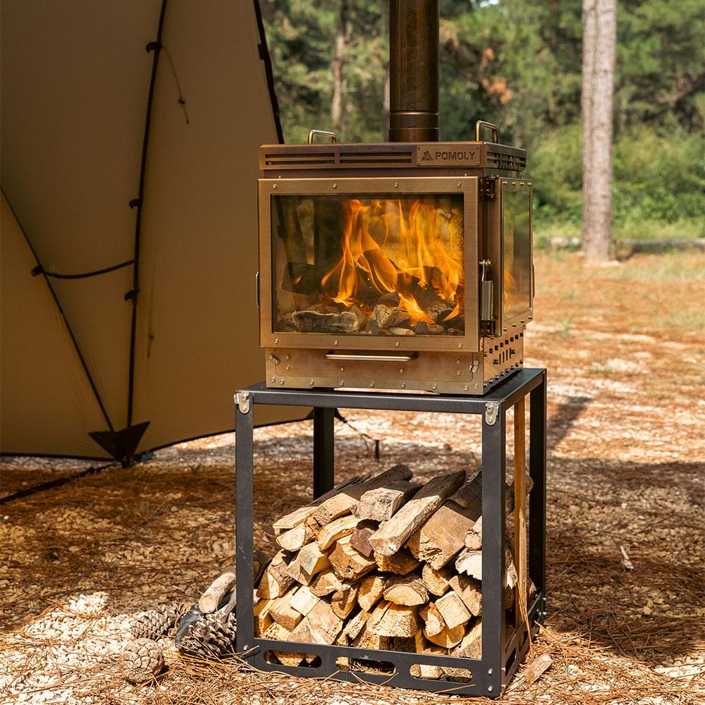 Cube 4 | Outdoor Wood Stove | POMOLY New Arrival 2025