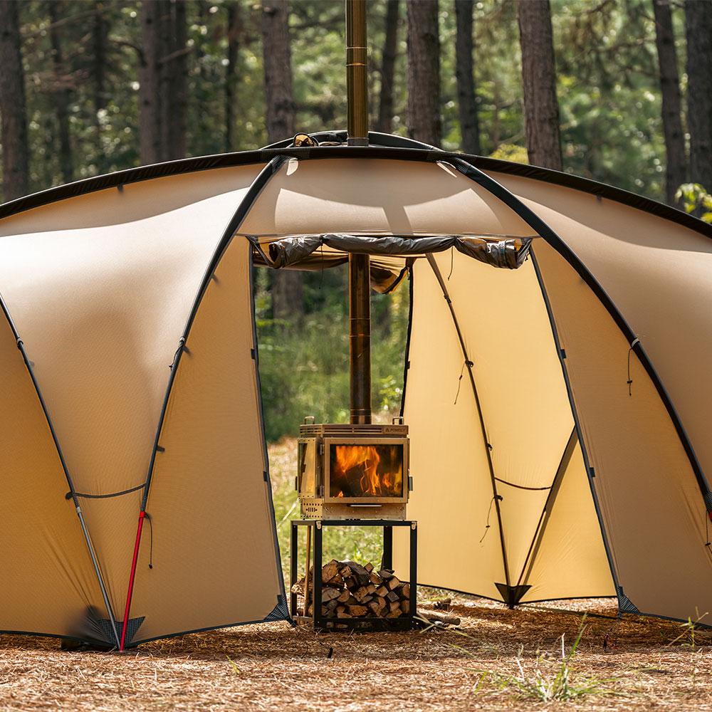 Cube 4 | Outdoor Wood Stove | POMOLY New Arrival 2025