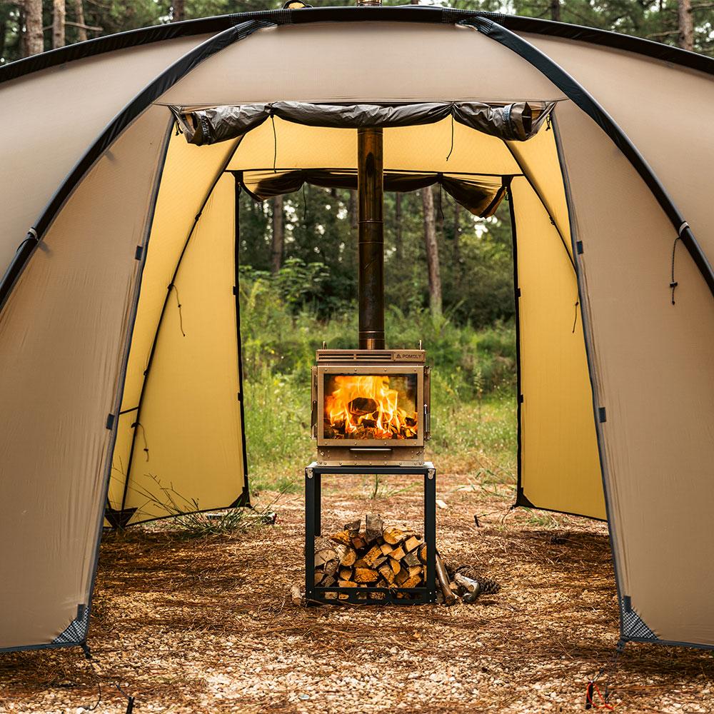 Cube 4 | Outdoor Wood Stove | POMOLY New Arrival 2025