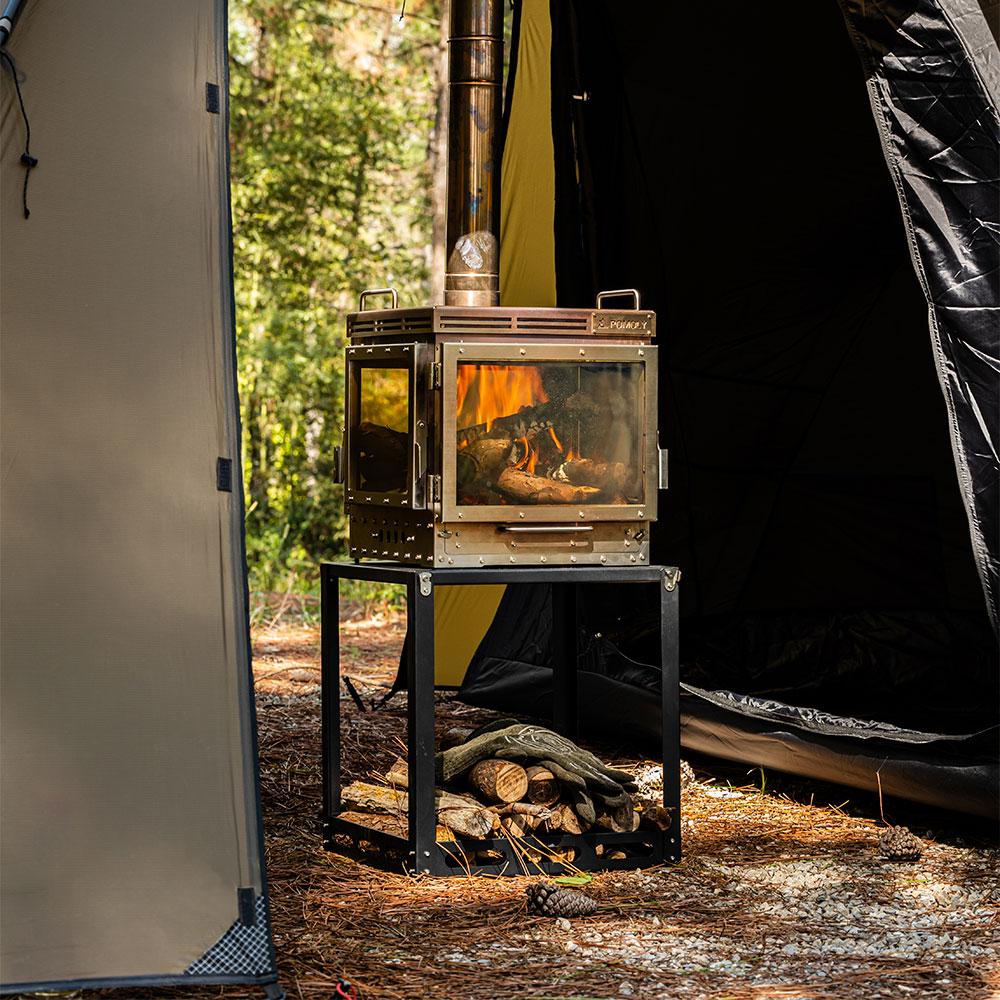 Cube 4 | Outdoor Wood Stove | POMOLY New Arrival 2025