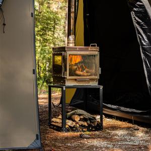 Cube 4 | Outdoor Wood Stove | POMOLY New Arrival 2025
