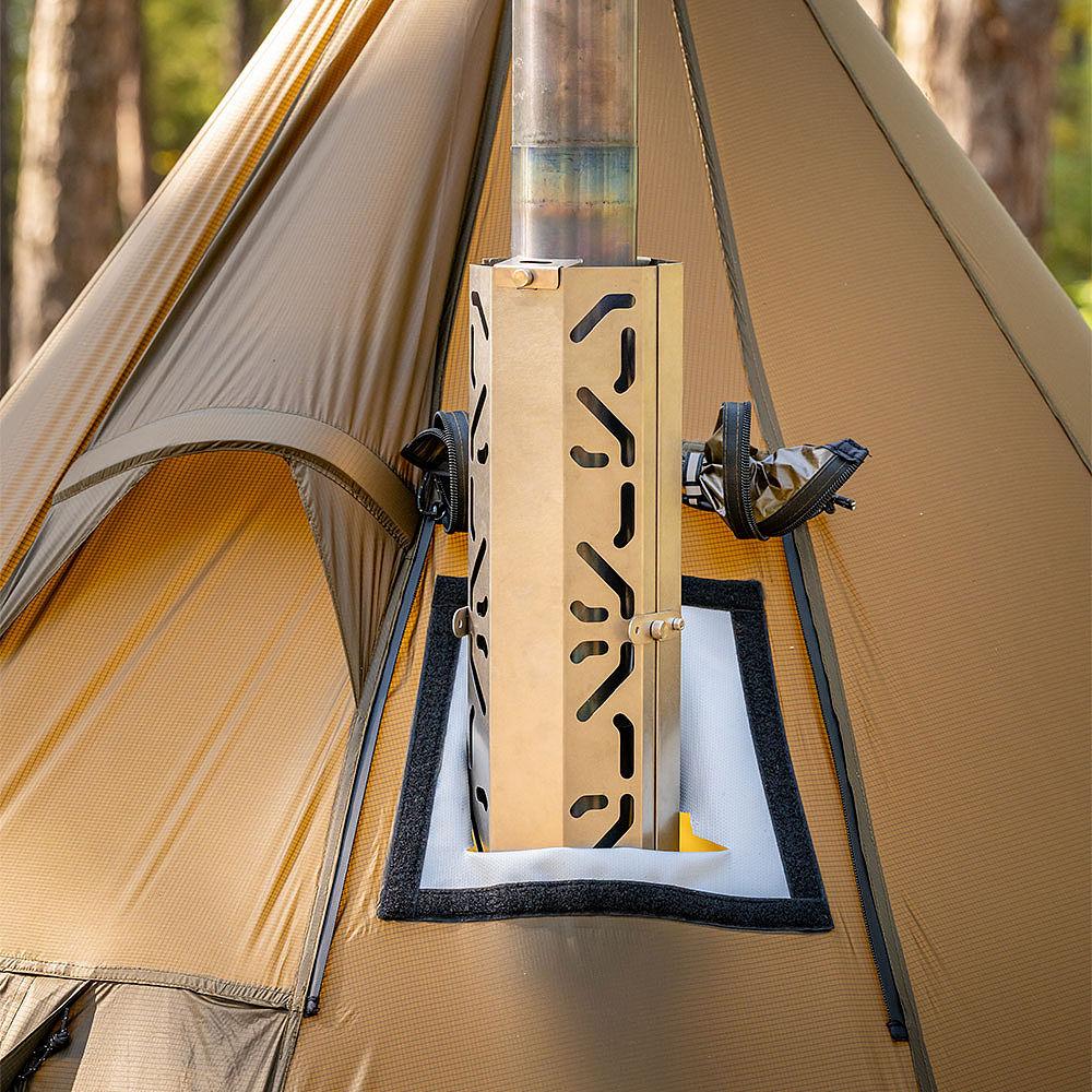 Detachable Titanium Heat Protector for 6cm / 7cm | 2.36in / 2.76in Chimney | POMOLY New Arrival 2024