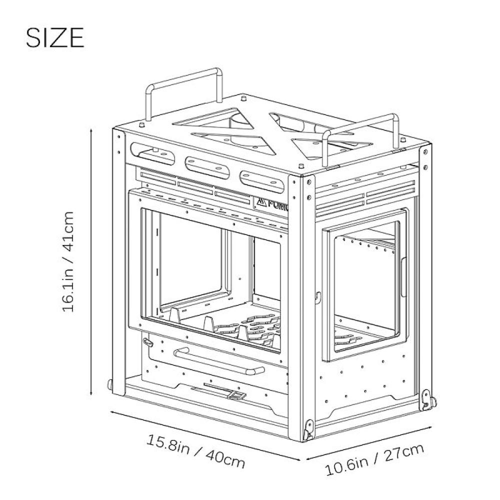 Storage Base for Dweller Max & Dweller Max Ti Series Stoves | POMOLY New Arrival 2025