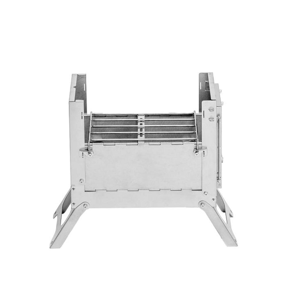 Titanium Campfire Grill & Side Shelves | 2-in-1 Accessories for X-Ti Series Stove | POMOLY New Arrival 2025