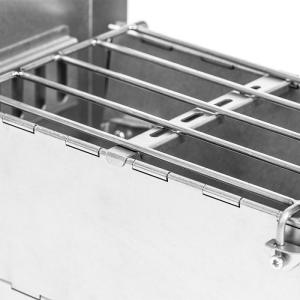 Titanium Campfire Grill & Side Shelves | 2-in-1 Accessories for X-Ti Series Stove | POMOLY New Arrival 2025