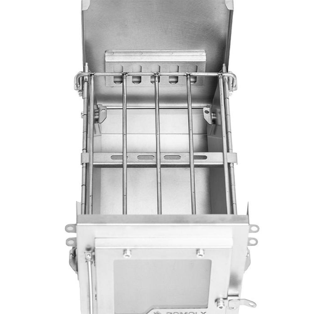 Titanium Campfire Grill & Side Shelves | 2-in-1 Accessories for X-Ti Series Stove | POMOLY New Arrival 2025