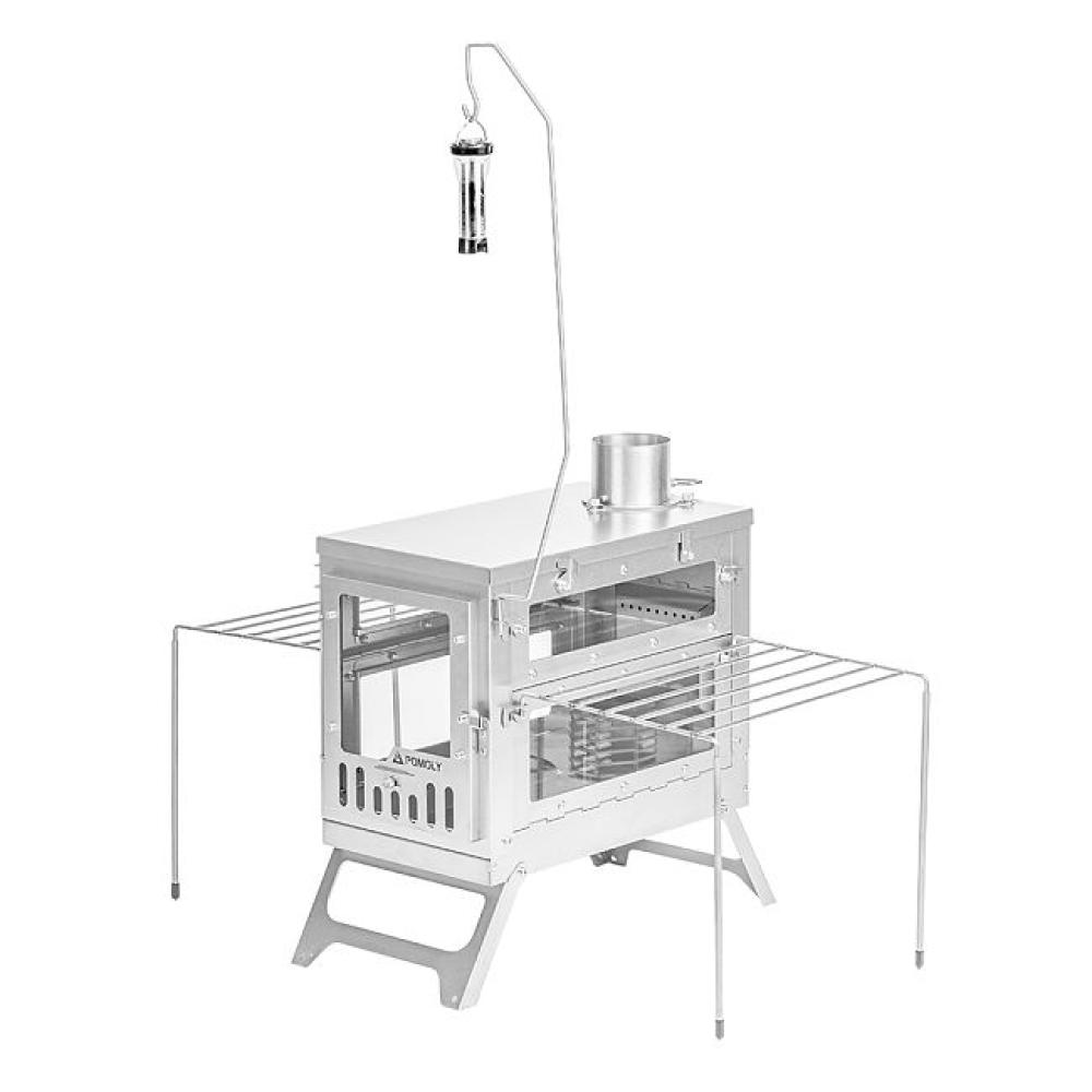 X-Ti Max 5 | Double-Fold Titanium Wood Stove | POMOLY New Arrival 2025