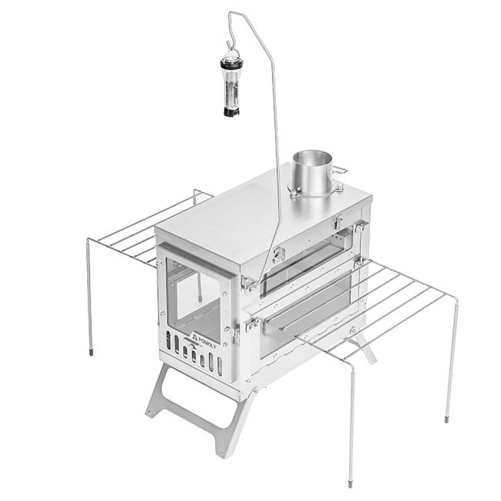 X-Ti Max 5 | Double-Fold Titanium Wood Stove | POMOLY New Arrival 2025