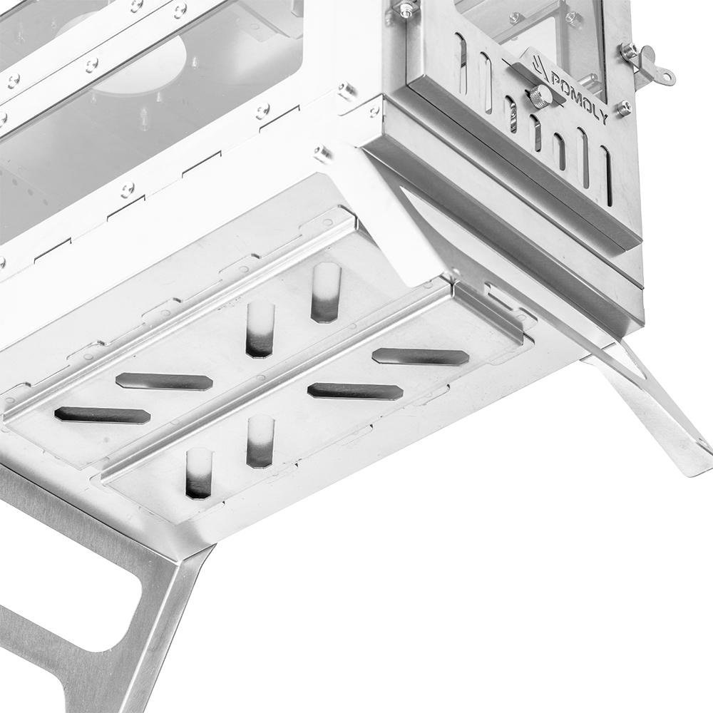 X-Ti 5 | Double-Fold Titanium Wood Stove | POMOLY New Arrival 2025