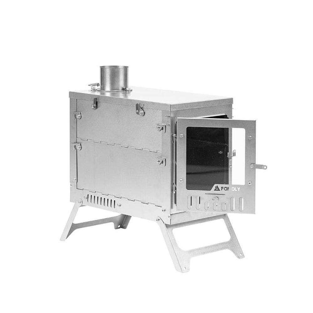 X-Ti Max | Double-Fold Titanium Wood Stove | POMOLY New Arrival 2025