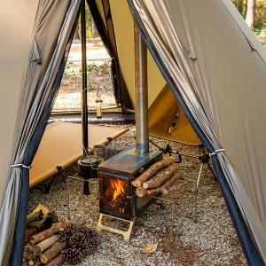 X-Ti Max | Double-Fold Titanium Wood Stove | POMOLY New Arrival 2025