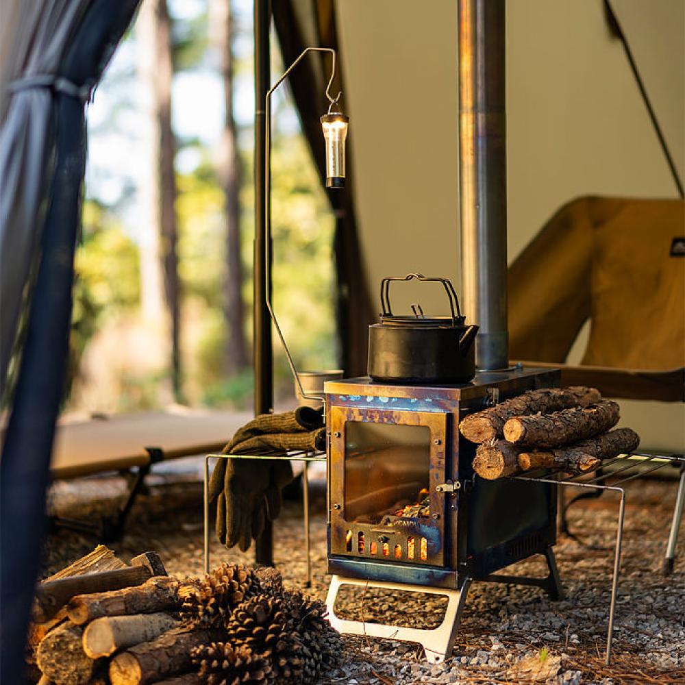 X-Ti Max | Double-Fold Titanium Wood Stove | POMOLY New Arrival 2025