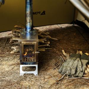 X-Ti Mini | Double Folding Titanium Wood Stove | POMOLY New Arrival 2025