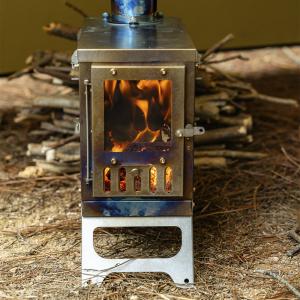 X-Ti Mini | Double Folding Titanium Wood Stove | POMOLY New Arrival 2025