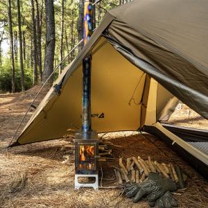X-Ti Mini | Double Folding Titanium Wood Stove | POMOLY New Arrival 2025