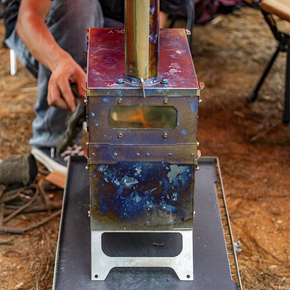 【Pre Order】T-Brick Mini 2.0 | Extended Version | Titanium Stove for Hot Tent Camping | POMOLY New Arrival 2025