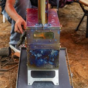 【Pre Order】T-Brick Mini 2.0 | Extended Version | Titanium Stove for Hot Tent Camping | POMOLY New Arrival 2025