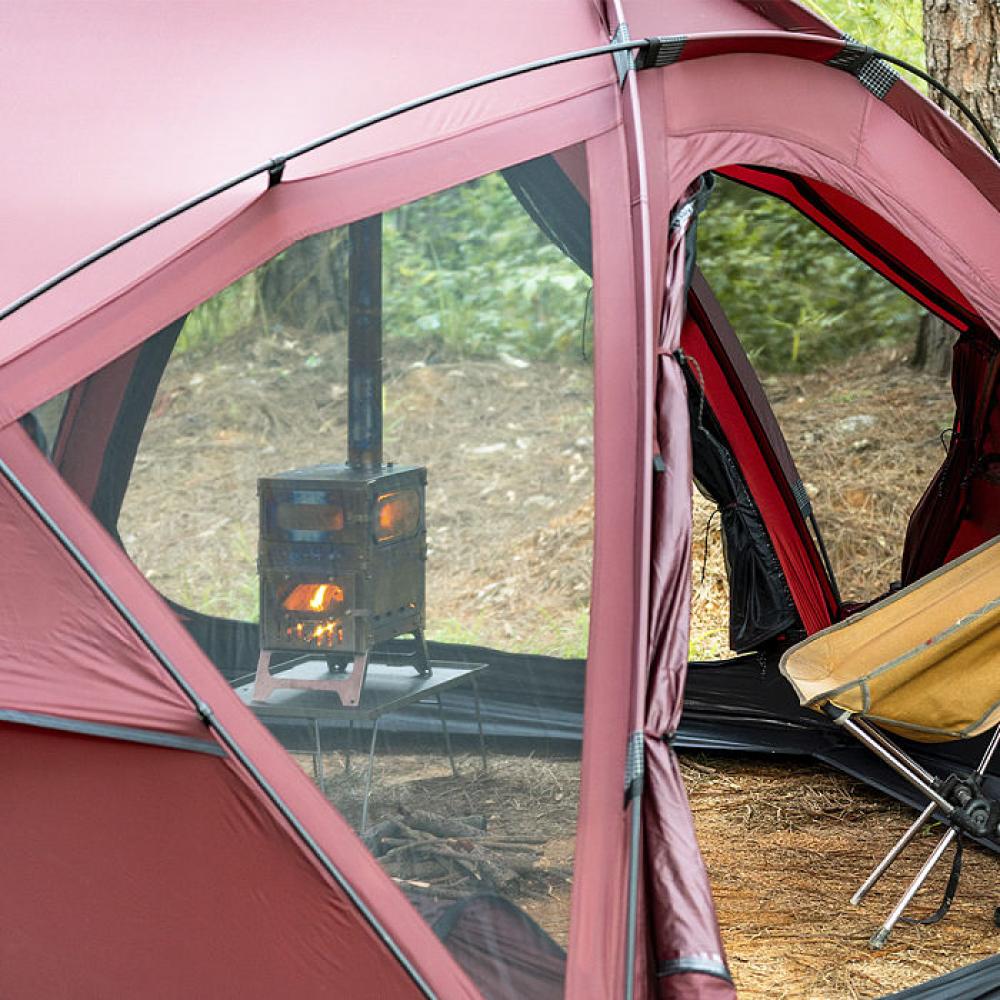 【Pre Order】T-Brick Mini 2.0 | Extended Version | Titanium Stove for Hot Tent Camping | POMOLY New Arrival 2025