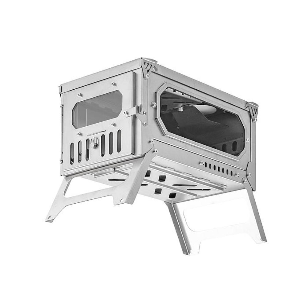 【Pre Order】T-Brick Mini 2.0 | Extended Version | Titanium Stove for Hot Tent Camping | POMOLY New Arrival 2025