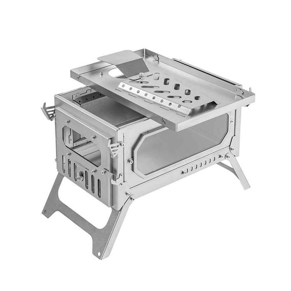 【Pre Order】T-Brick Mini 2.0 | Extended Version | Titanium Stove for Hot Tent Camping | POMOLY New Arrival 2025