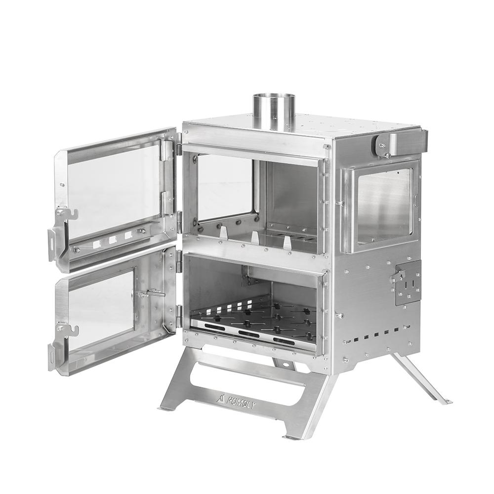 Baker Hot Tent Oven Stove | Portable Oven Tent Wood Stove | POMOLY New Arrival 2024