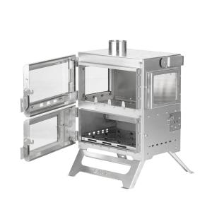 Baker Hot Tent Oven Stove | Portable Oven Tent Wood Stove | POMOLY New Arrival 2024