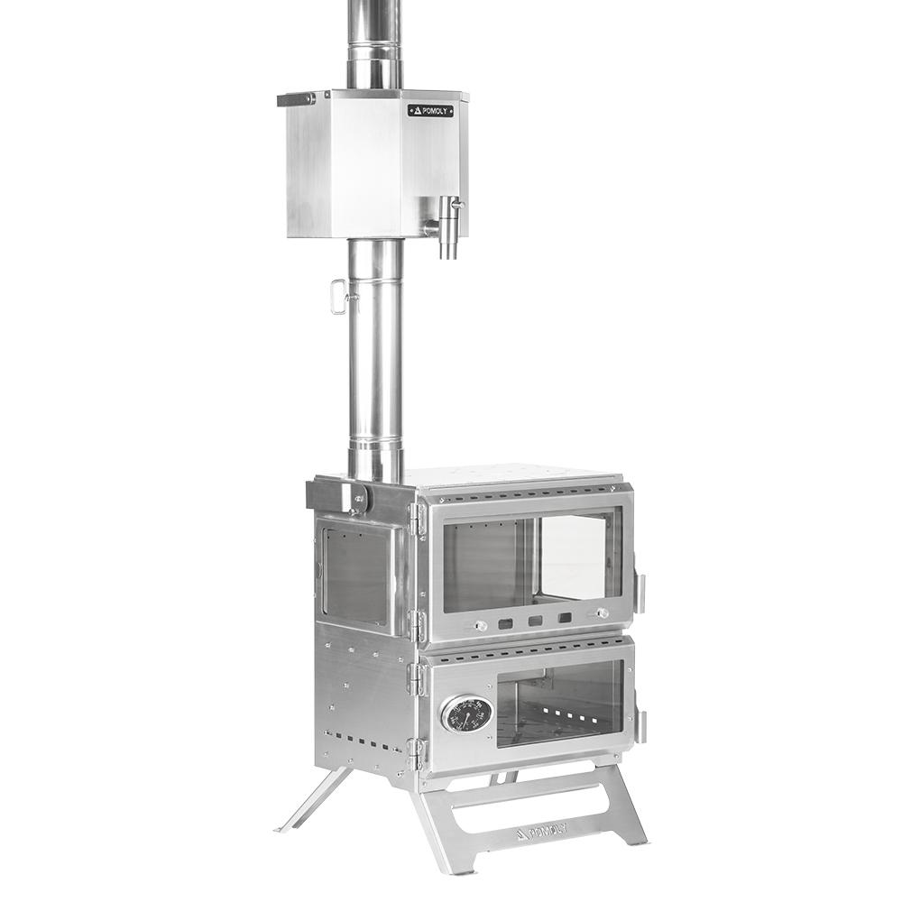 Baker Hot Tent Oven Stove | Portable Oven Tent Wood Stove | POMOLY New Arrival 2024