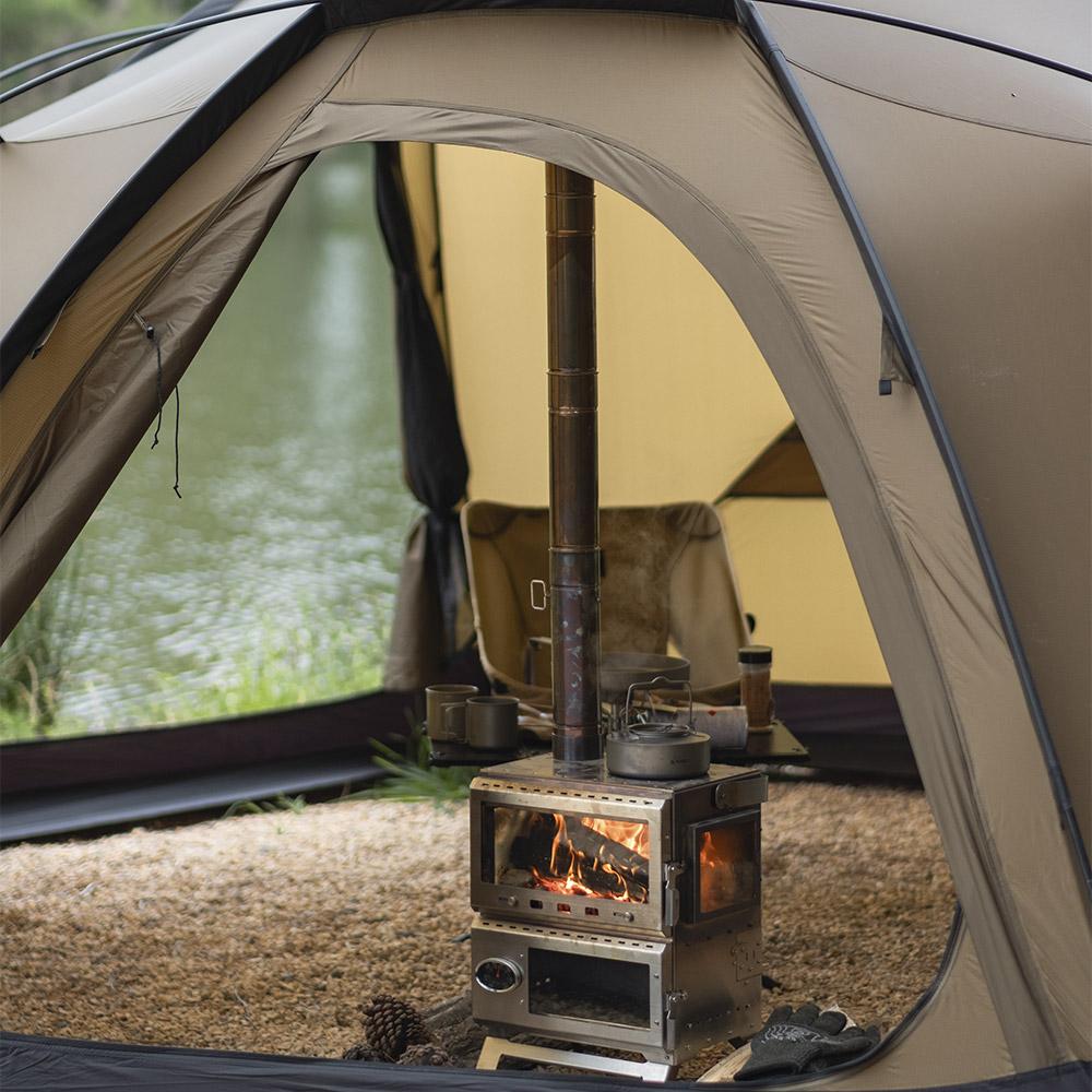 Baker Hot Tent Oven Stove | Portable Oven Tent Wood Stove | POMOLY New Arrival 2024