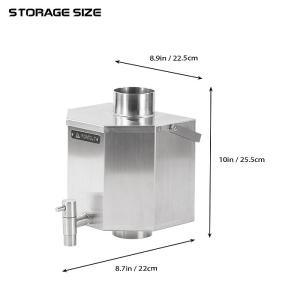 Nice Chimney Water Tank Stovepipe Water Heater - 7cm | POMOLY New Arrival