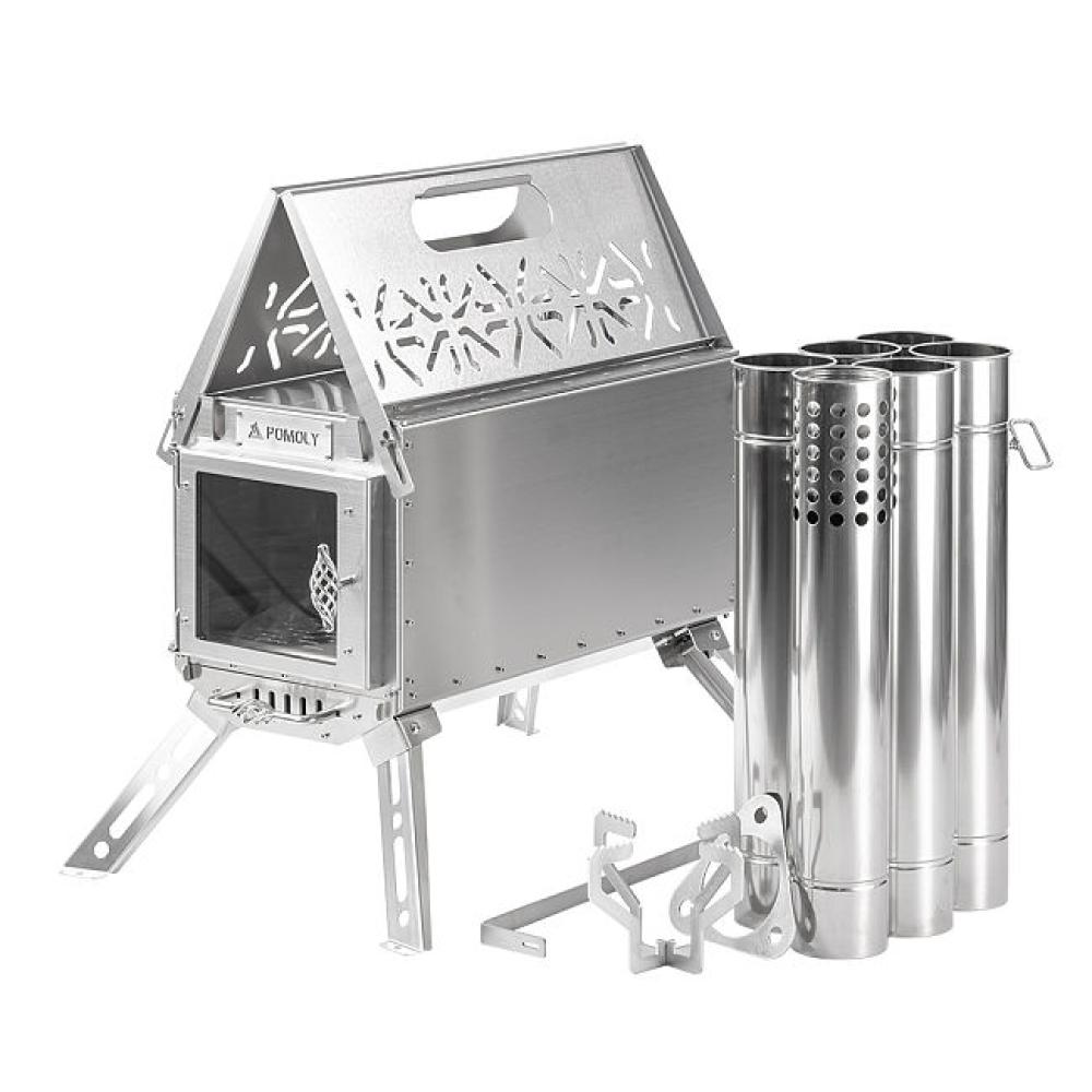 Oroqen Max Wood Stove | Portable Stove for Hot Tent Camping | POMOLY New Arrival