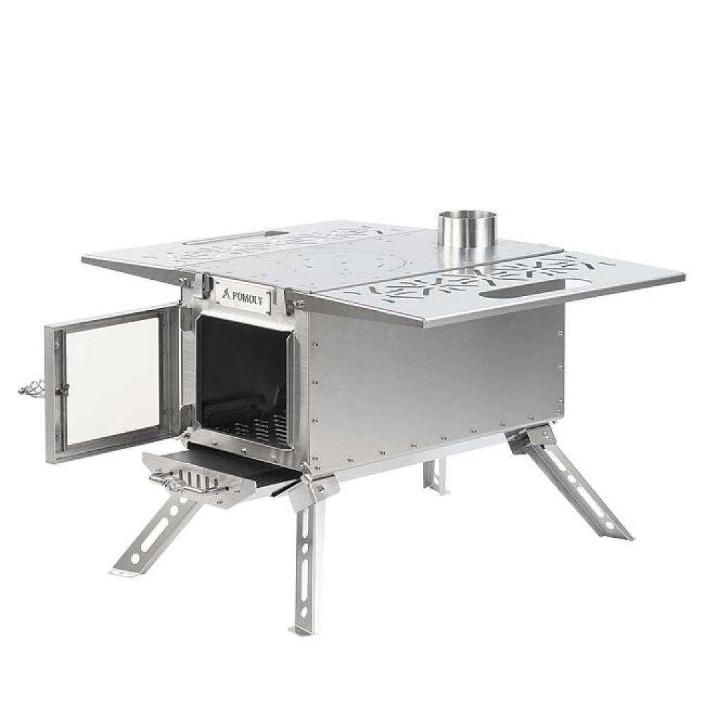 Oroqen Max Wood Stove | Portable Stove for Hot Tent Camping | POMOLY New Arrival
