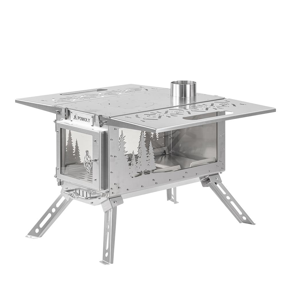Oroqen Max 3 Wood Stove | Portable Stove for Hot Tent Camping | POMOLY New Arrival
