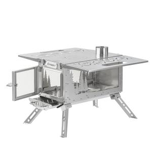 Oroqen Max 3 Wood Stove | Portable Stove for Hot Tent Camping | POMOLY New Arrival