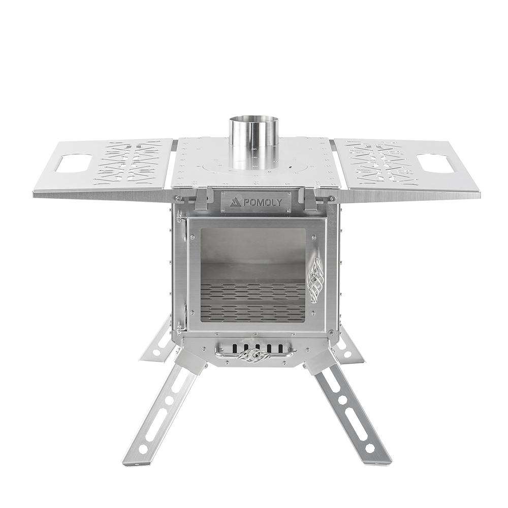Oroqen Max 3 Wood Stove | Portable Stove for Hot Tent Camping | POMOLY New Arrival