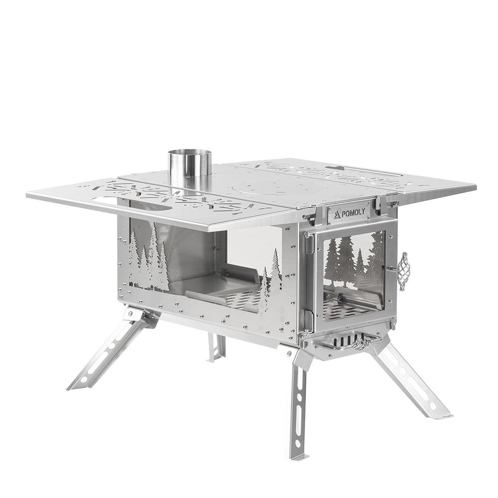 Oroqen Max 3 Wood Stove | Portable Stove for Hot Tent Camping | POMOLY New Arrival