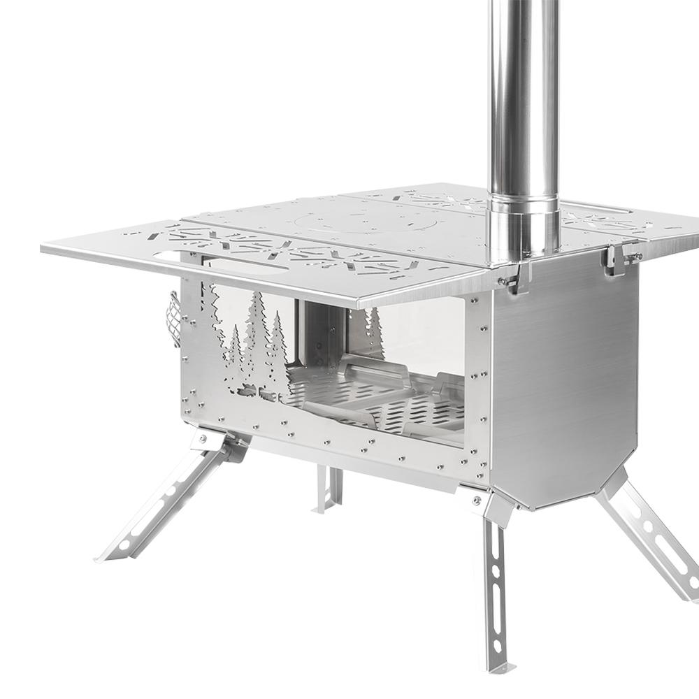 Oroqen Max 3 Wood Stove | Portable Stove for Hot Tent Camping | POMOLY New Arrival