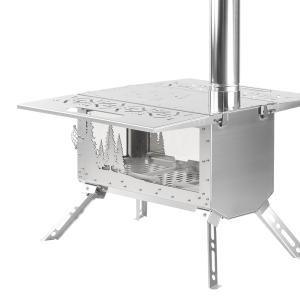Oroqen Max 3 Wood Stove | Portable Stove for Hot Tent Camping | POMOLY New Arrival