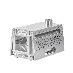 Oroqen Max 3 Wood Stove | Portable Stove for Hot Tent Camping | POMOLY New Arrival