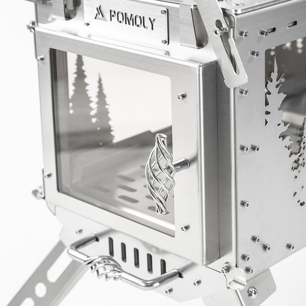 Oroqen Max 3 Wood Stove | Portable Stove for Hot Tent Camping | POMOLY New Arrival