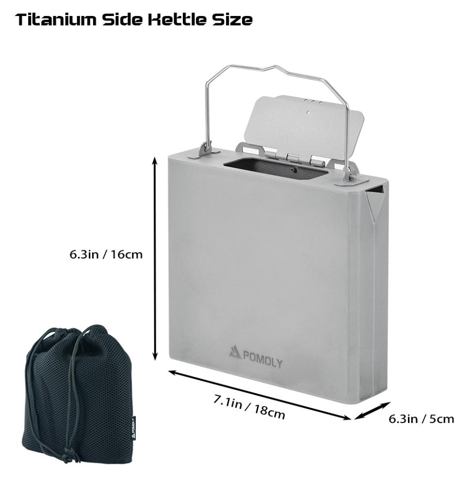 【Pre Order】Lumberjack Max | Titanium Wood Stove | Portable Tent Stove | POMOLY New Arrival