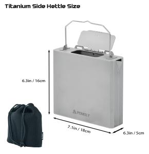 【Pre Order】Lumberjack Max | Titanium Wood Stove | Portable Tent Stove | POMOLY New Arrival