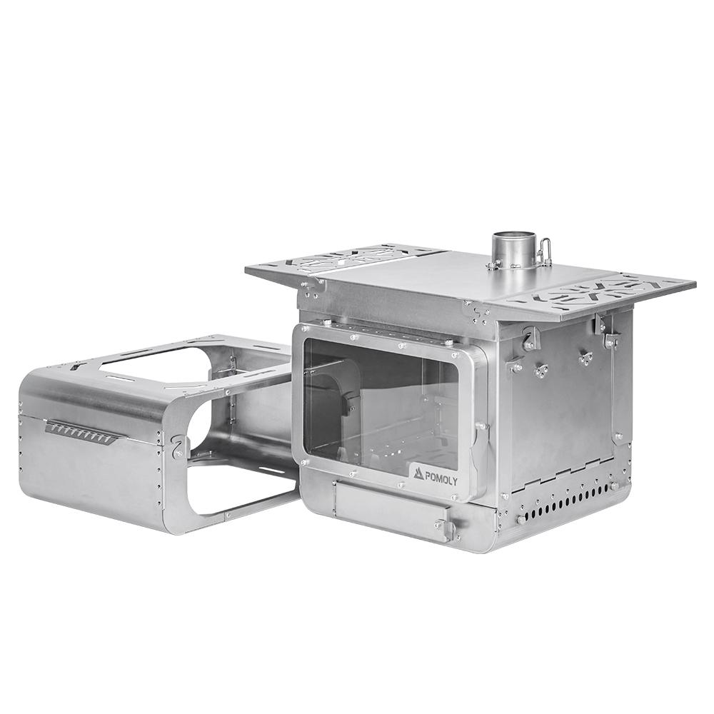 【Pre Order】Lumberjack Max | Titanium Wood Stove | Portable Tent Stove | POMOLY New Arrival