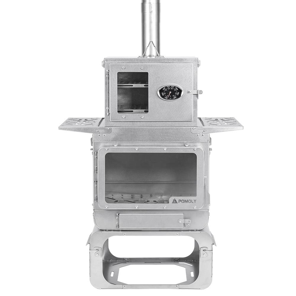 【Pre Order】Lumberjack Max | Titanium Wood Stove | Portable Tent Stove | POMOLY New Arrival