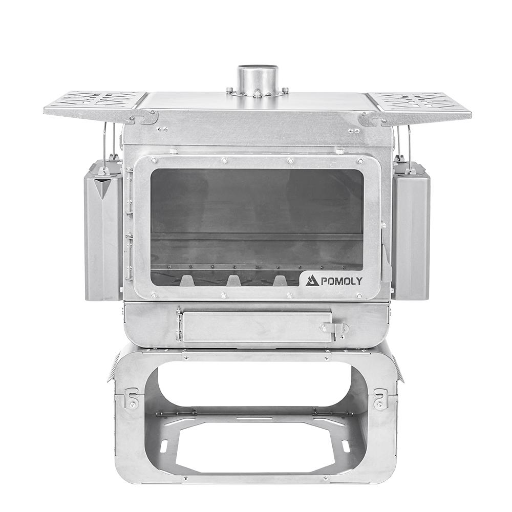 【Pre Order】Lumberjack Max | Titanium Wood Stove | Portable Tent Stove | POMOLY New Arrival