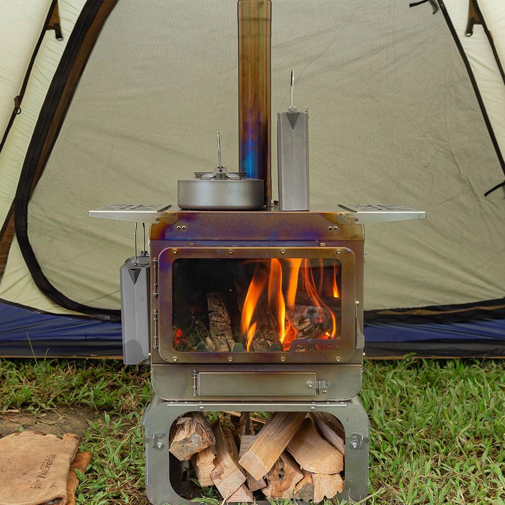 【Pre Order】Lumberjack Max | Titanium Wood Stove | Portable Tent Stove | POMOLY New Arrival